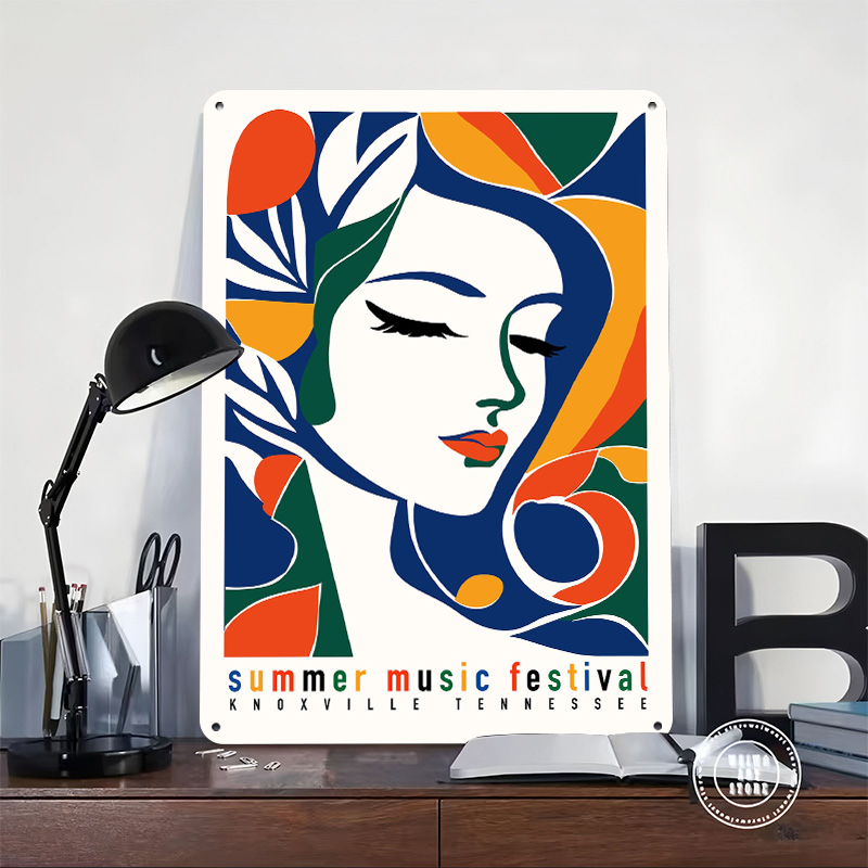Summer Music Festival Tinplate - Retro Gaming Bar recensione e prezzo