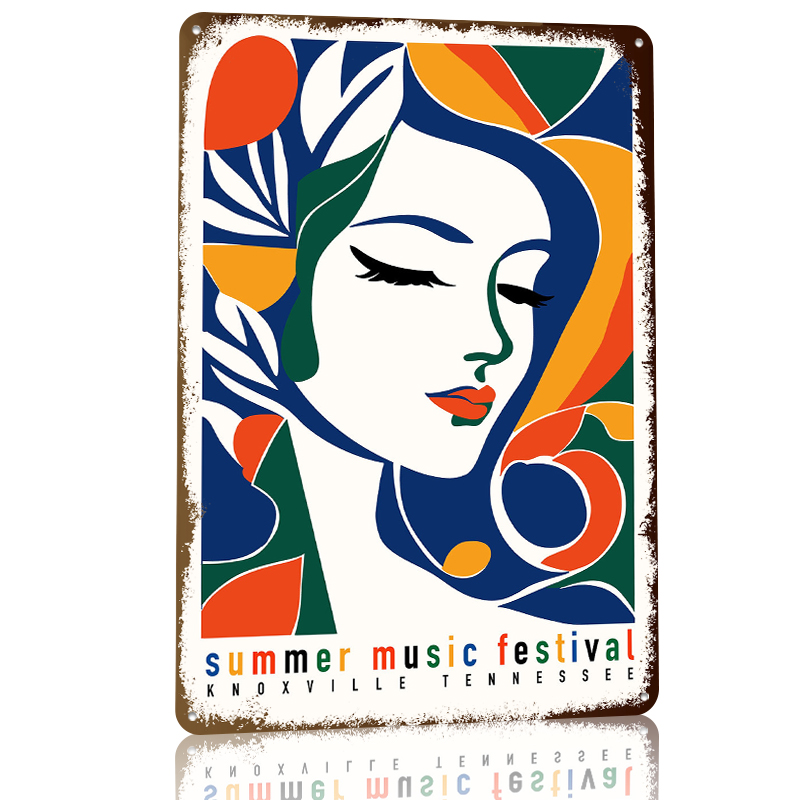 Summer Music Festival Tinplate - Retro Gaming Bar recensione e prezzo