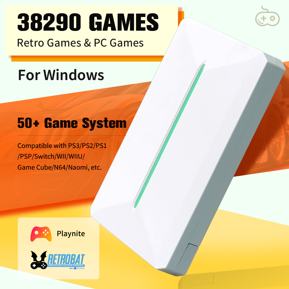 Retro Gaming External Hard Dis - Retro Gaming For Windows recensione e prezzo