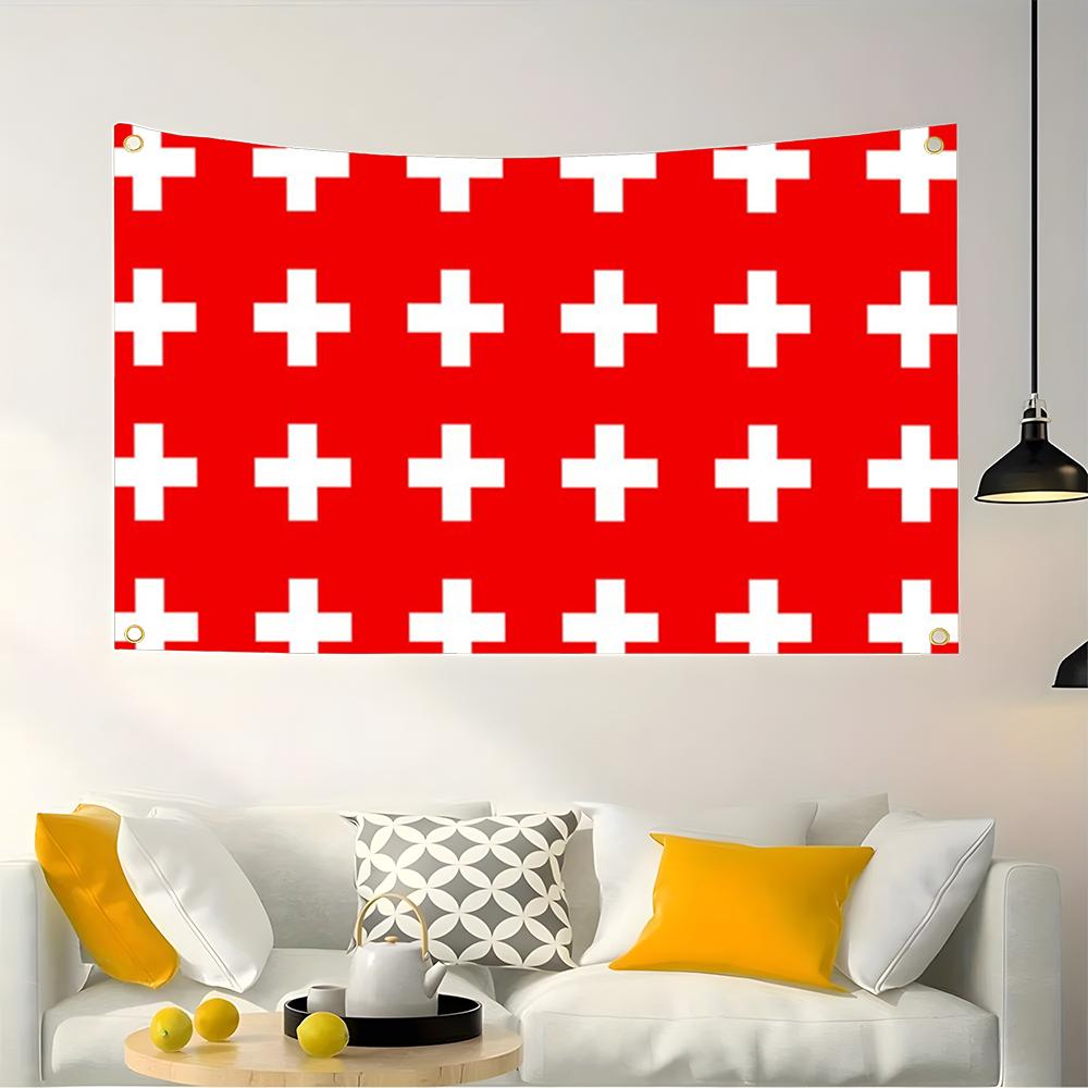 1PC Famous Switzerland Flags R - Retro Gaming Banner recensione e prezzo