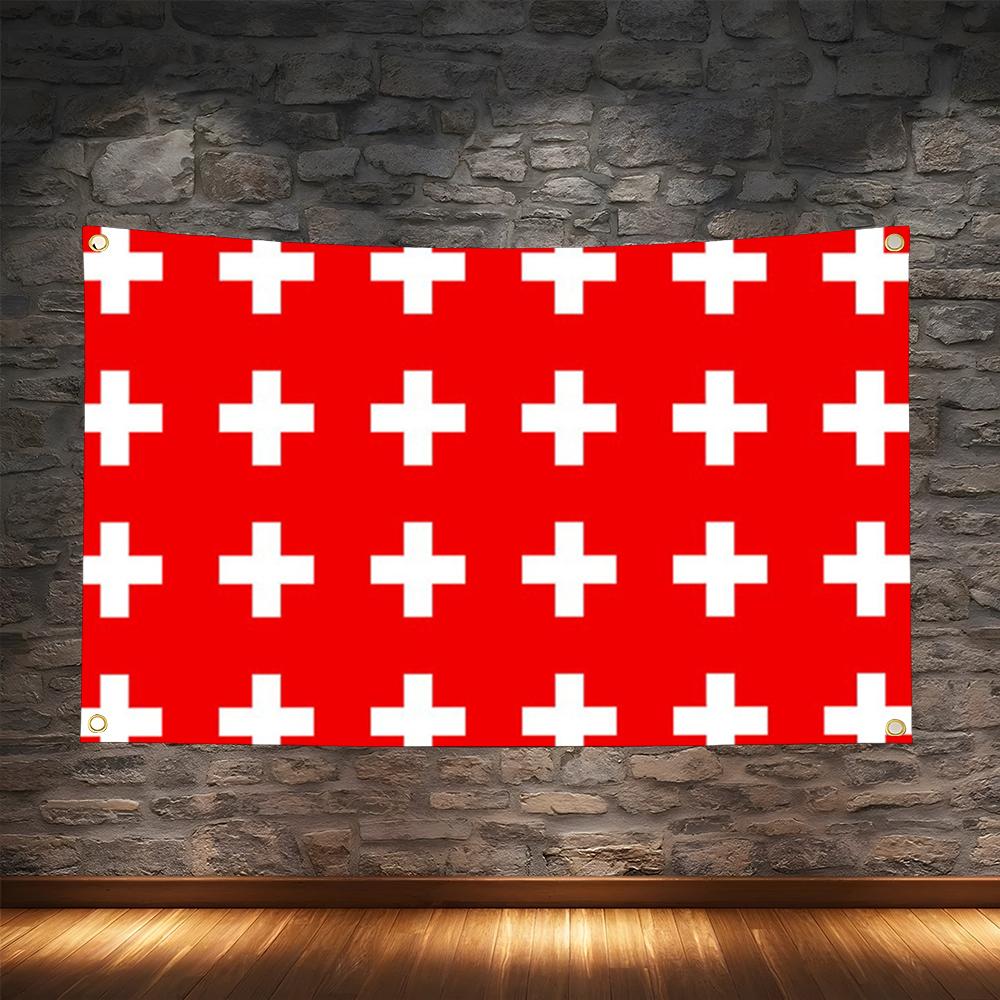 1PC Famous Switzerland Flags R - Retro Gaming Banner recensione e prezzo