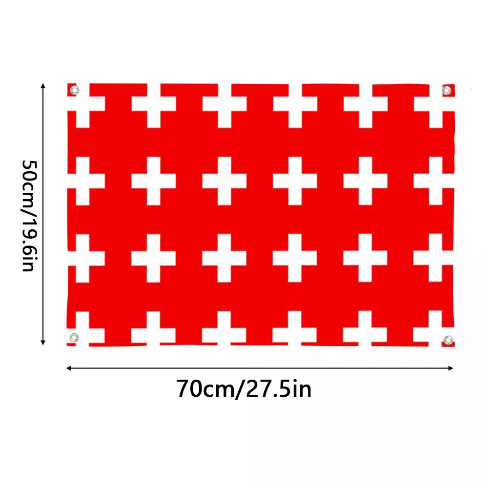 1PC Famous Switzerland Flags R - Retro Gaming Banner recensione e prezzo