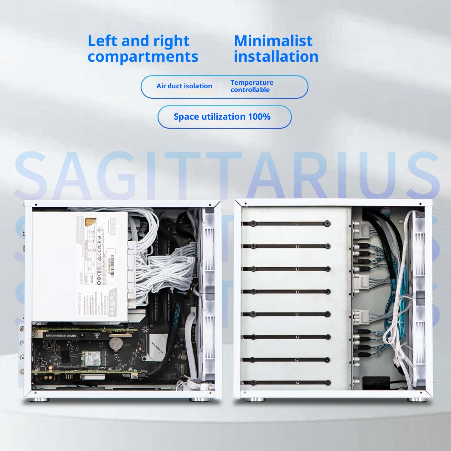 8Bay NAS Chassis MATX Case Sag - Retro Gaming Cabinet recensione e prezzo