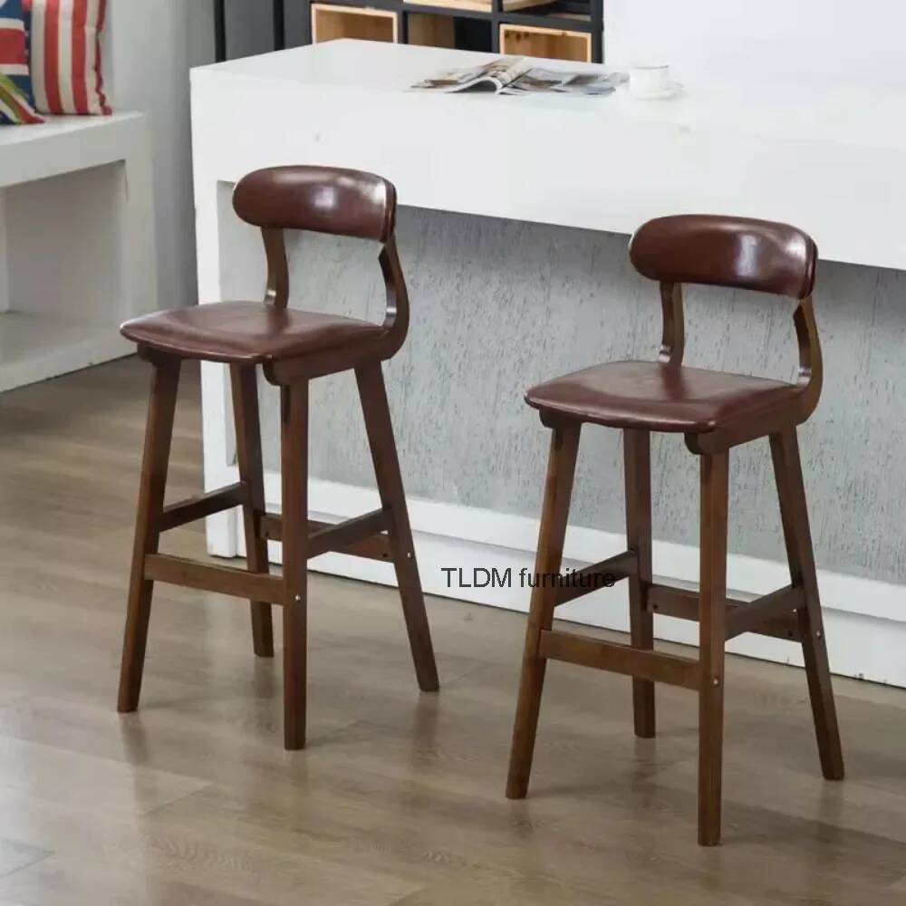 Bar American Wooden Bar Chair  - Retro Gaming Bar recensione e prezzo