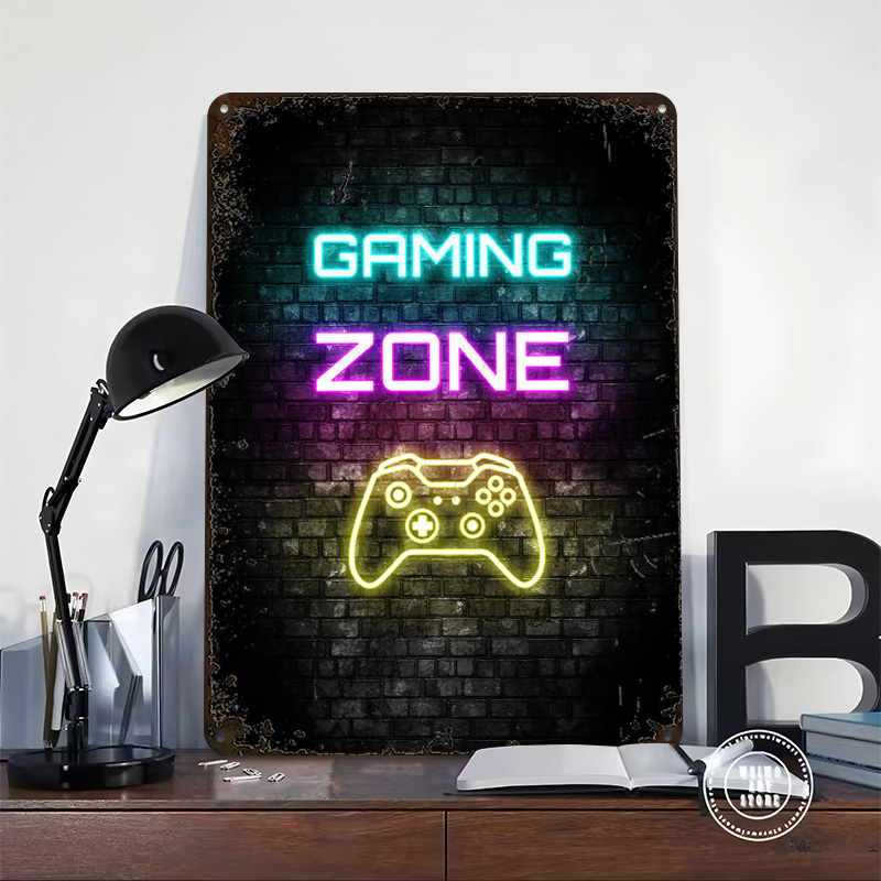 Gaming Zone Neon Sign on Brick - Retro Gaming On recensione e prezzo