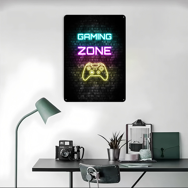 Gaming Zone Neon Sign on Brick - Retro Gaming On recensione e prezzo