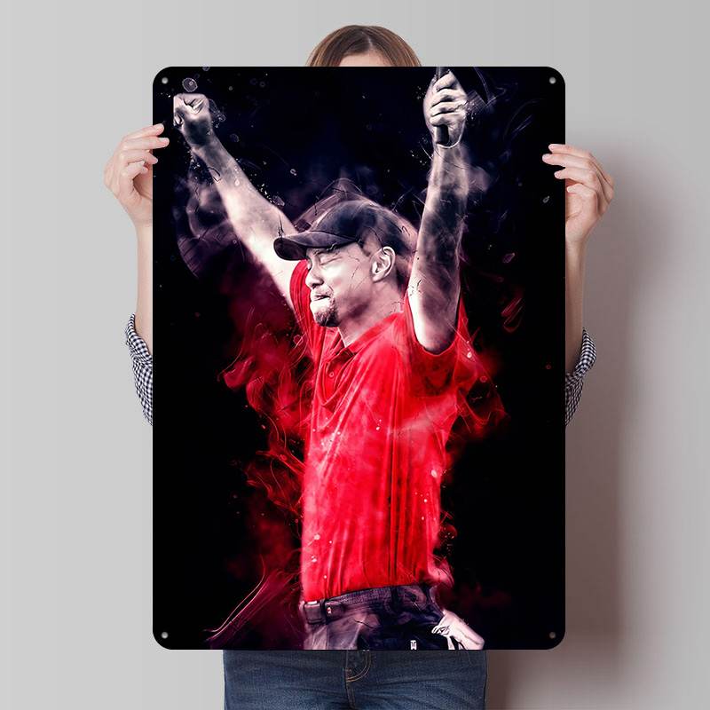 Tiger Woods Printed Poster Cus - Retro Gaming Bar recensione e prezzo
