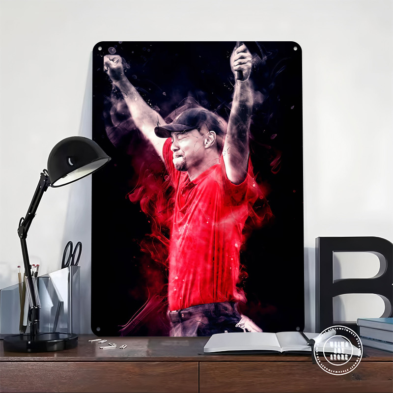 Tiger Woods Printed Poster Cus - Retro Gaming Bar recensione e prezzo