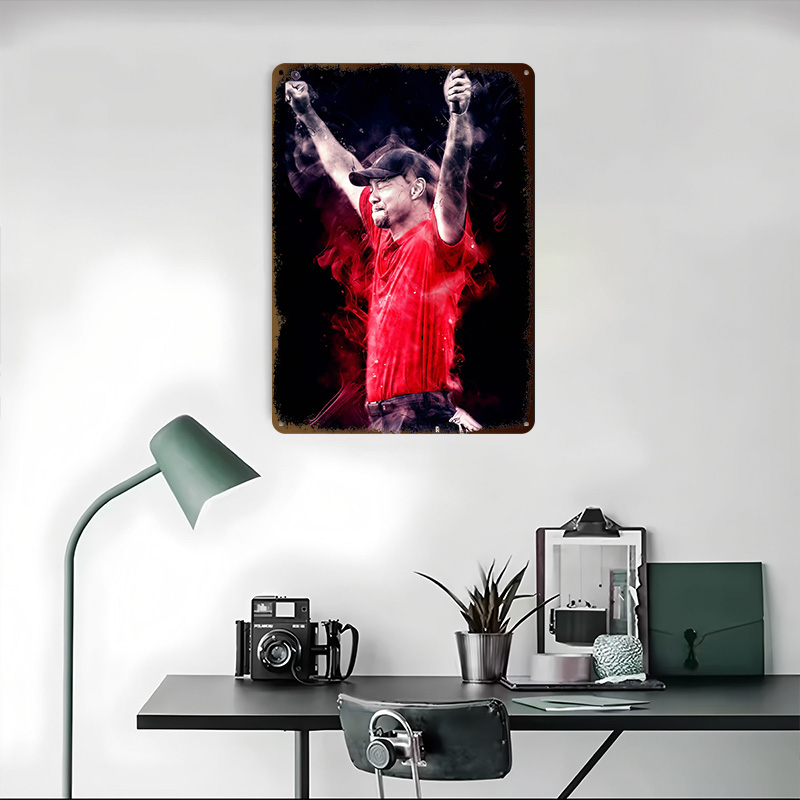 Tiger Woods Printed Poster Cus - Retro Gaming Bar recensione e prezzo