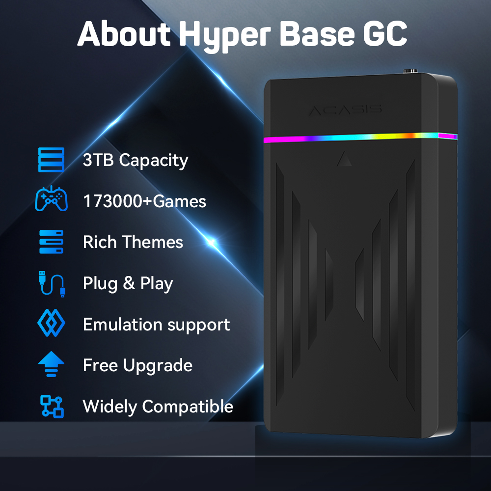 3TB Portable Gaming HDD Launch - Retro Gaming System recensione e prezzo