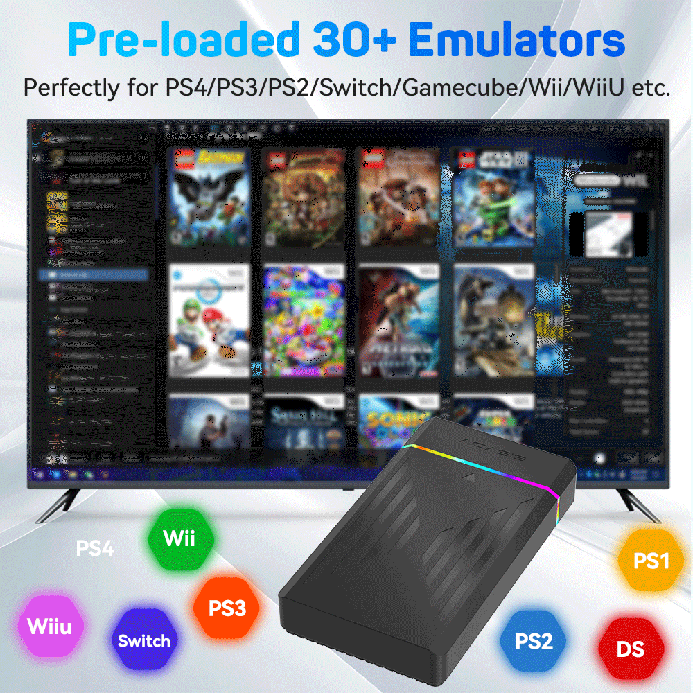 3TB Portable Gaming HDD Launch - Retro Gaming System recensione e prezzo